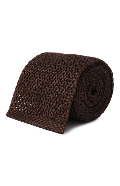 Мужской шелковый галстук BRIONI, арт. 090G00/PD40I