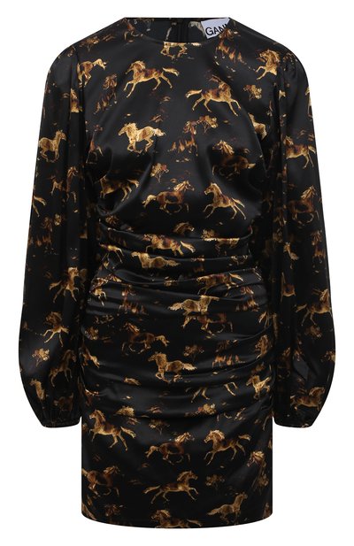 Шелковое платье GANNI, арт. F5773, фото 1