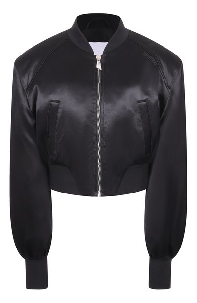 Женский атласный бомбер THE ATTICO, арт. 260WCB00104/VVV102AA