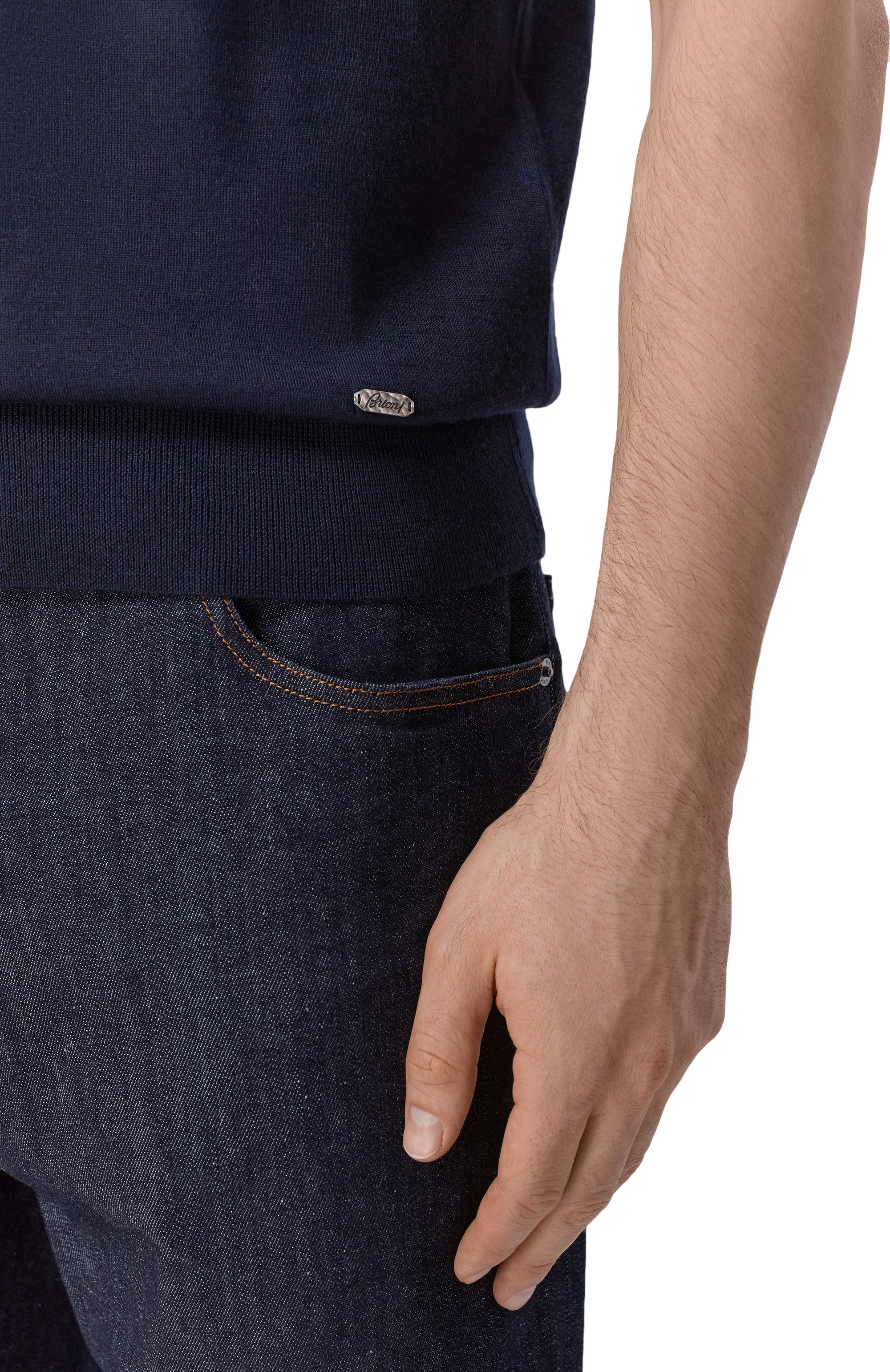 Джемпер из кашемира и шелка BRIONI, арт. UMR00L/P1K82, фото 5