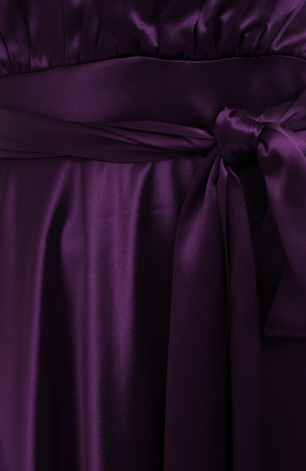 Атласное платье DRIES VAN NOTEN фиолетового цвета по цене 142000 руб., арт. 202-18615-1042, фото 5 Атласное платье DRIES VAN NOTEN, арт. 202-18615-1042, фото 5