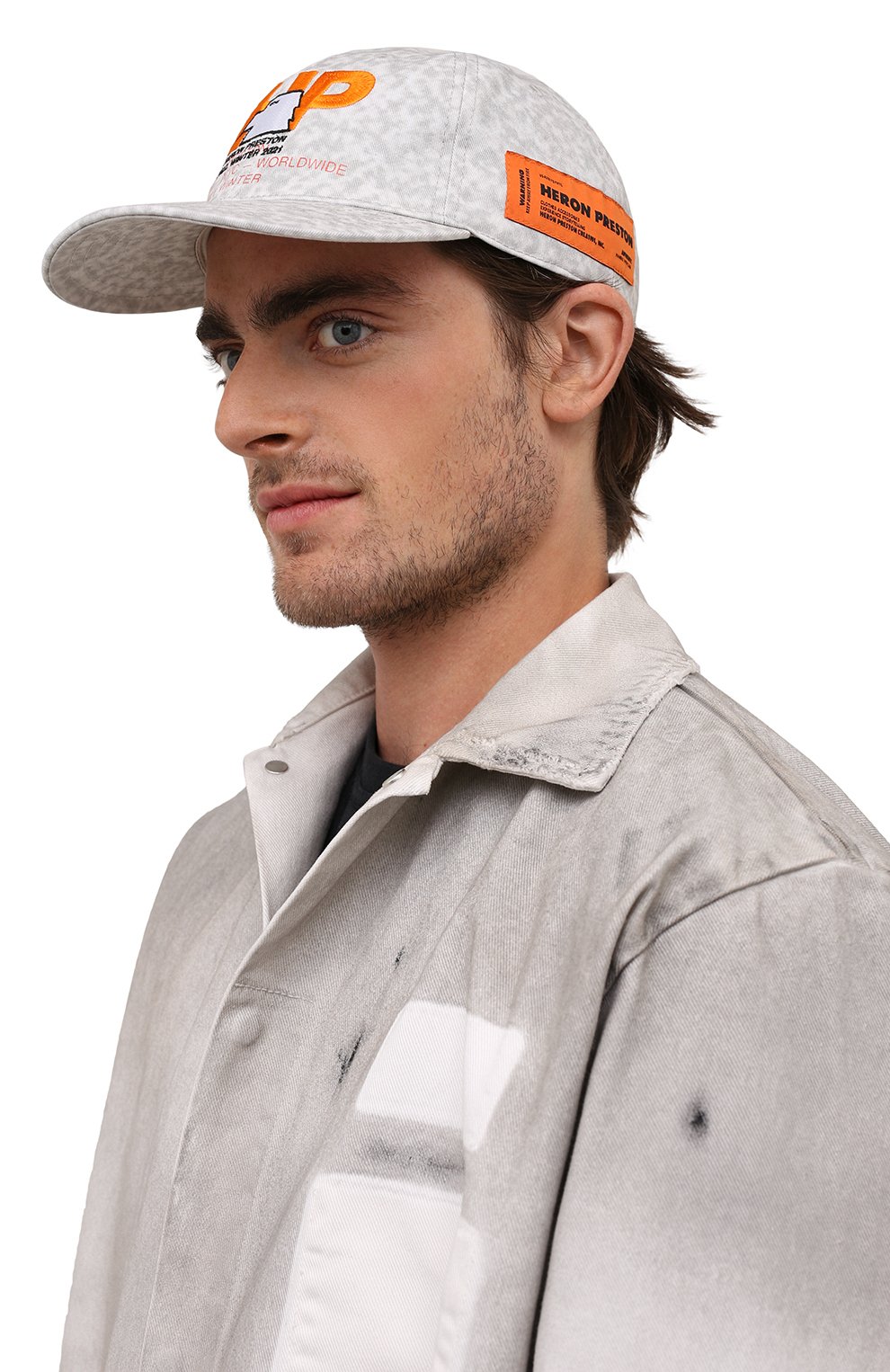 Хлопковая бейсболка HERON PRESTON, арт. HMLB001F21FAB0010522, фото 2