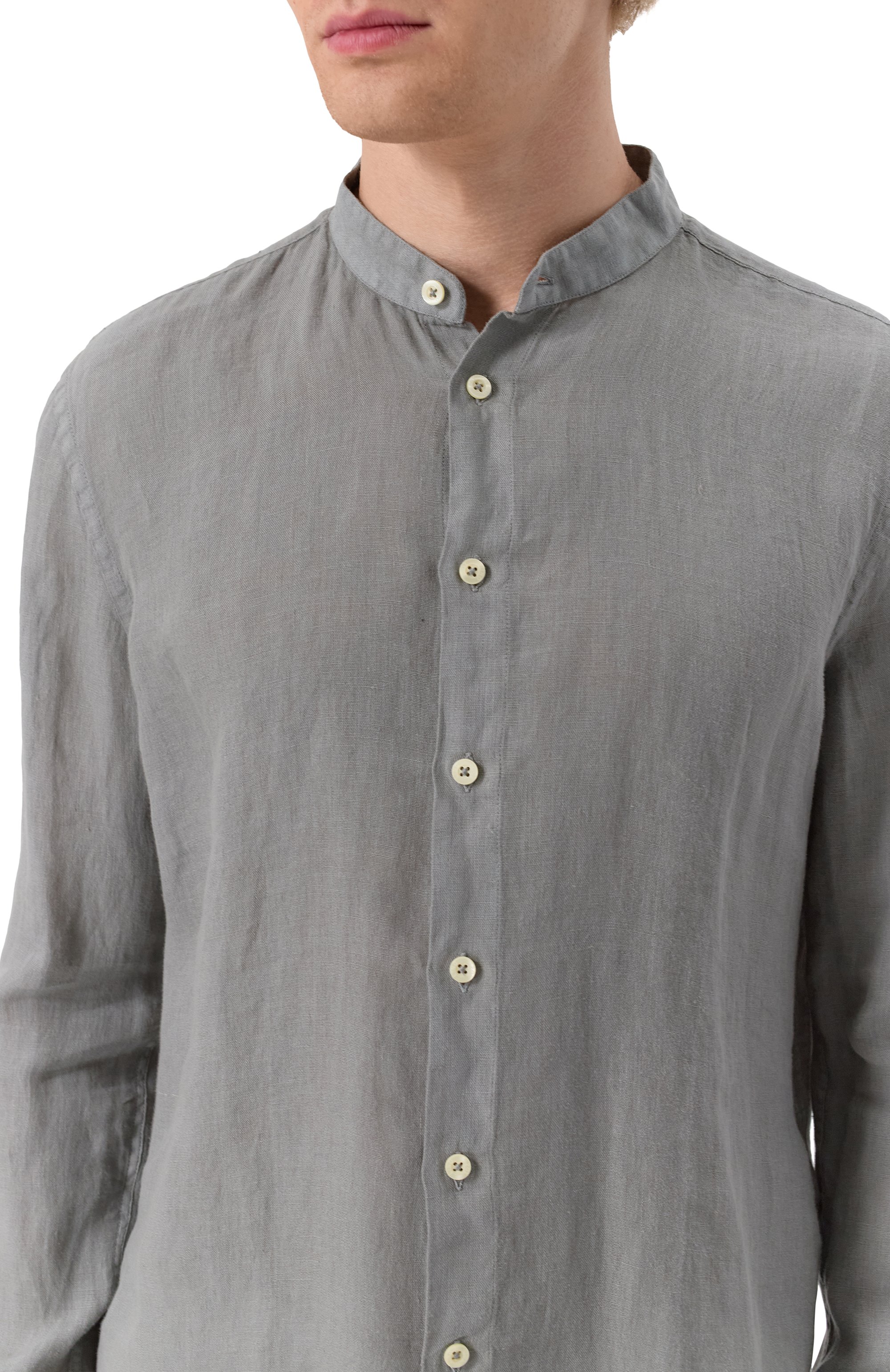 Льняная рубашка 120% LINO, арт. 32ALIM1159/0115/000, фото 5