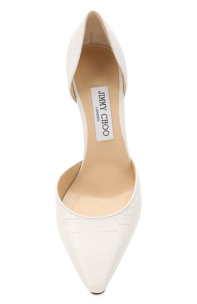 Кожаные туфли esther 85 JIMMY CHOO, ар т. ESTHER 85/CCL, фото 5
