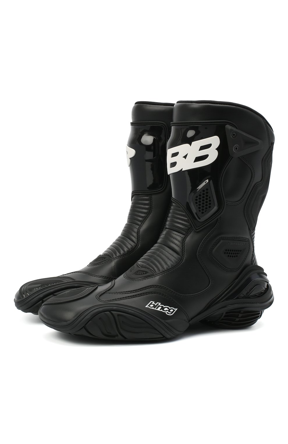 Кожаные сапоги tyrex biker BALENCIAGA, арт. 637680/WBBS1, фото 1