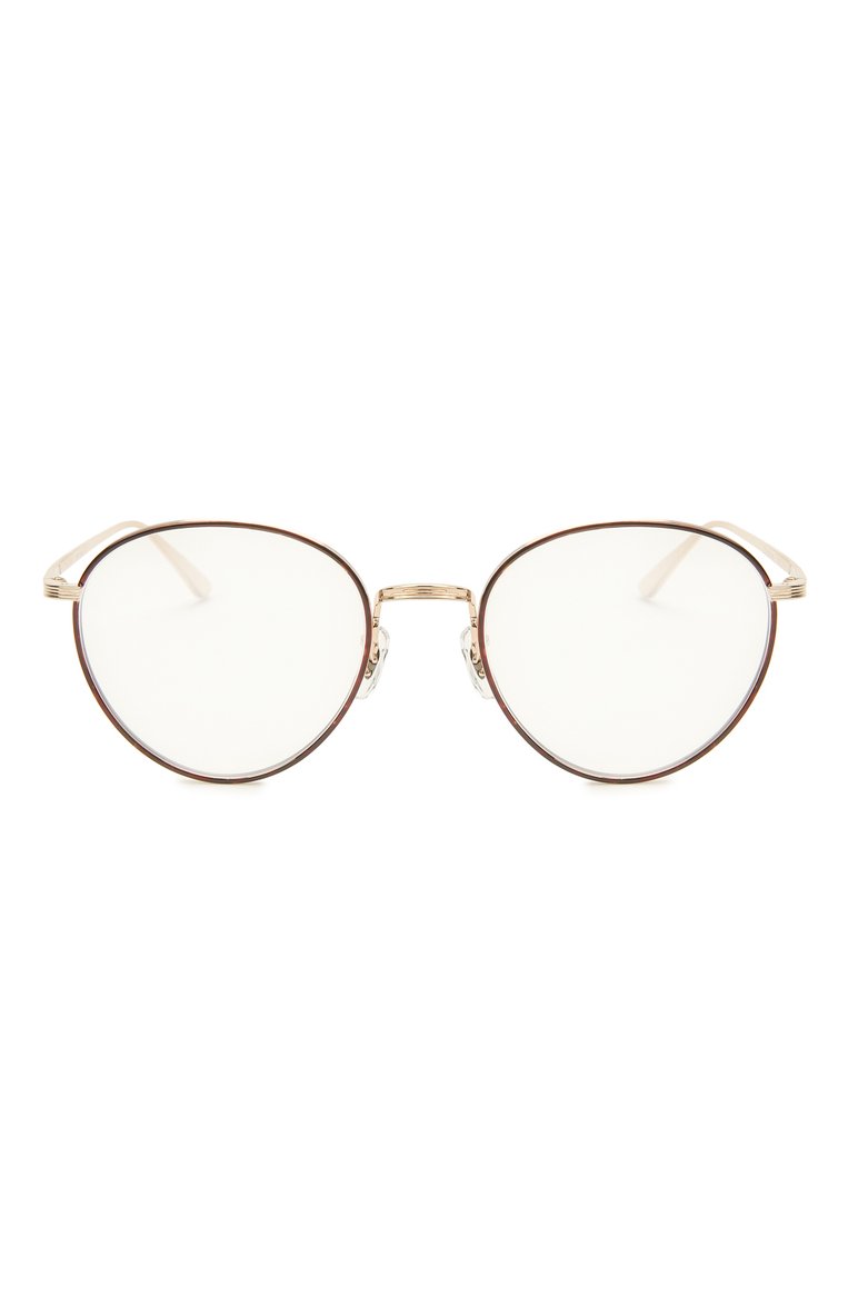 Женские солнцезащитные очки OLIVER PEOPLES золотого цвета, арт. 1231ST-52991W | Фото 4 (Тип очков: С/з; Региональные ограничения белый список (Axapta Mercury): RU, Не проставлено; Кросс-КТ: С/з-унисекс; Нос: Не проставлено; Материал: Металл; Очки форма: Круглые; Оптика Гендер: оптика-унисекс)