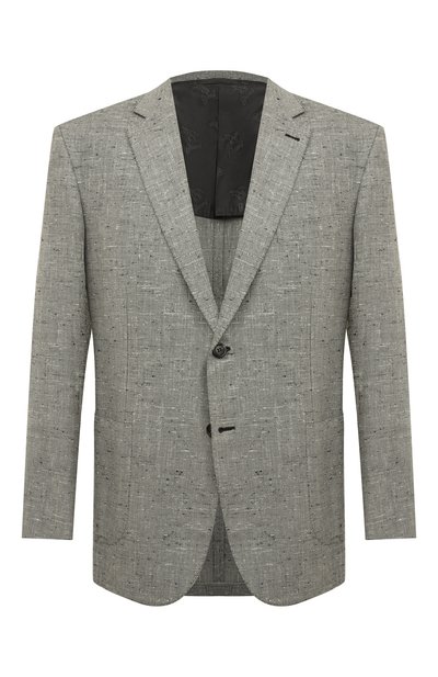 Мужской пиджак из шелка и кашемира BRIONI, арт. RG0J0M/P842M/BRUNIC0