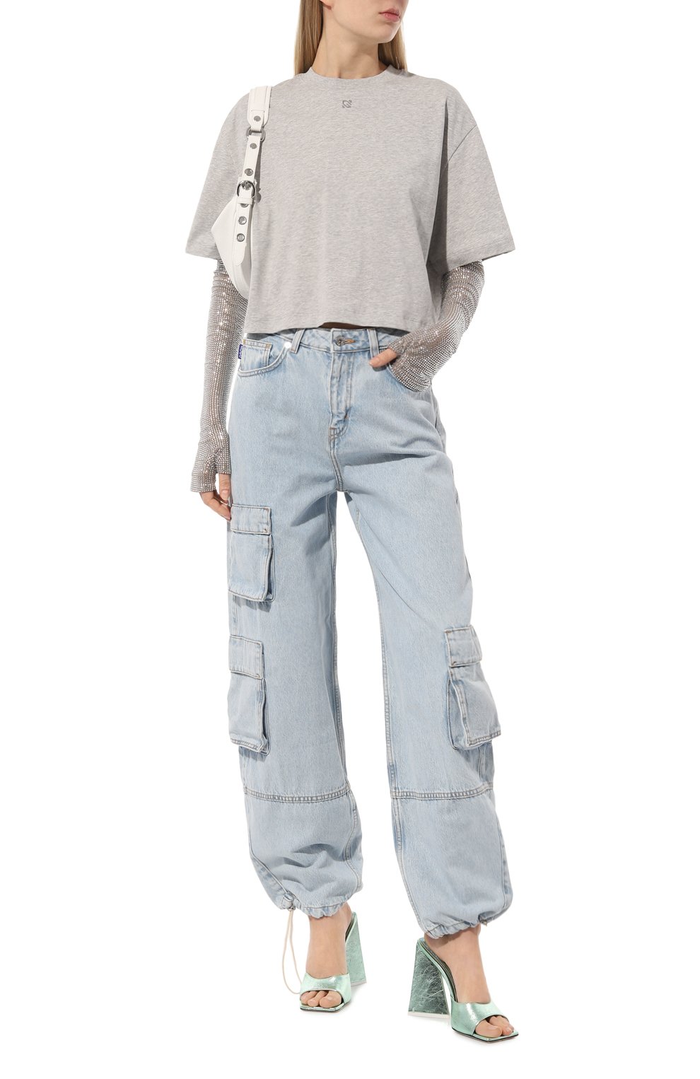 Комплект из футболки и перчаток GIUSEPPE DI MORABITO, арт. 02PST0242G 02295, фото 2