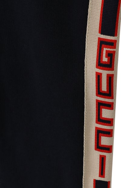 Хлопковые джоггеры с лампасами GUCCI, арт. 497950/X9L52, фото 3