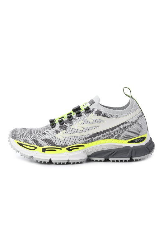 Текстильные кроссовки Be Right Back Knit Off-White 0MIA2A0S26FAB001 Серый  0MIA2A0S26FAB001 Фото 3