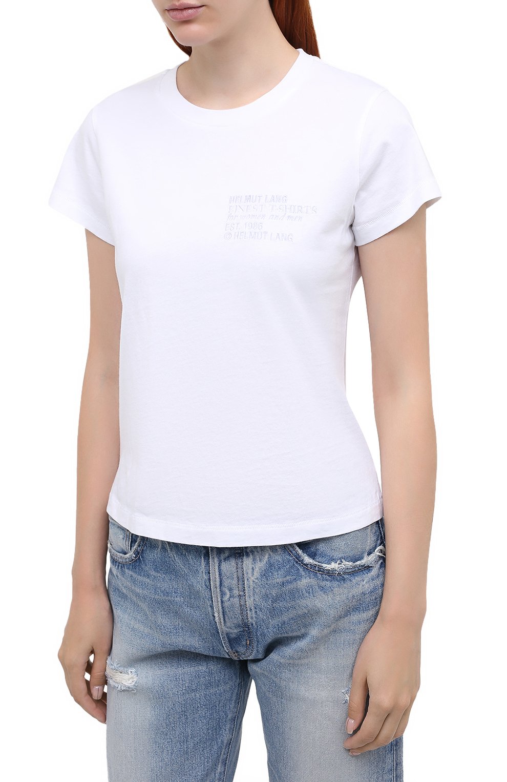 Хлопковая футболка HELMUT LANG, арт. K06DW504, фото 3