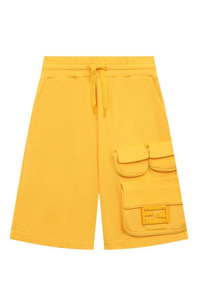 Хлопковые шорты FENDI, арт. JMF434/5V0/3-6