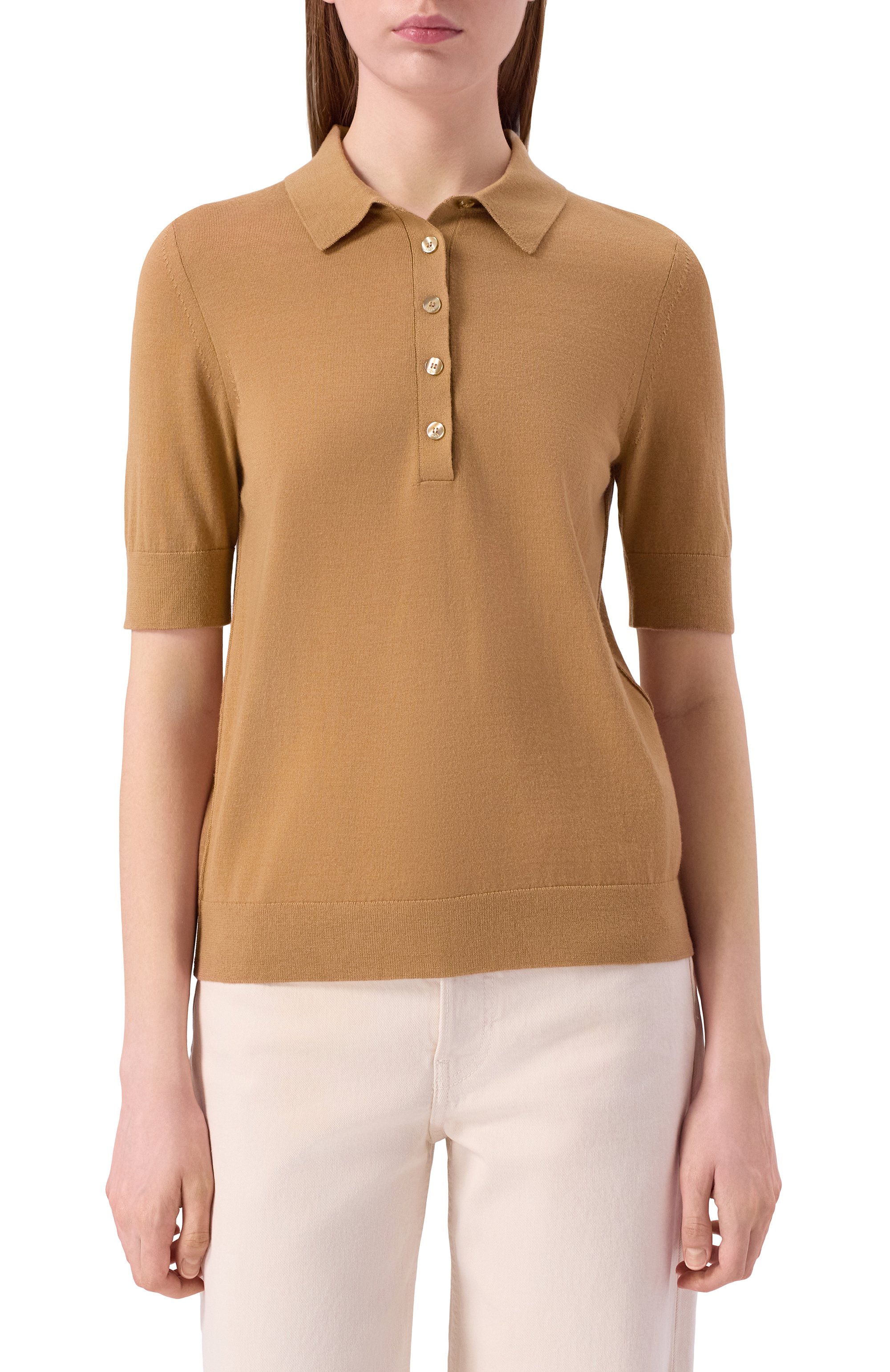 Шерстяное поло BOSS, арт. 50545015, фото 3