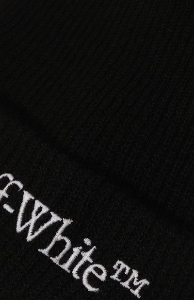 Шерстяная шапка OFF-WHITE, арт. 0MLC048S24KNI001, фото 3