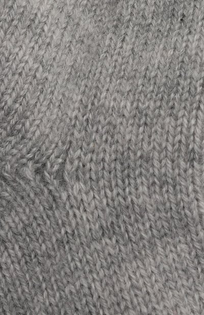 Кашемировые носки OSCAR ET VALENTINE серого цвета по цене 5500 руб., арт. CH01, фото 2 Кашемировые носки OSCAR ET VALENTINE, арт. CH01, фото 2