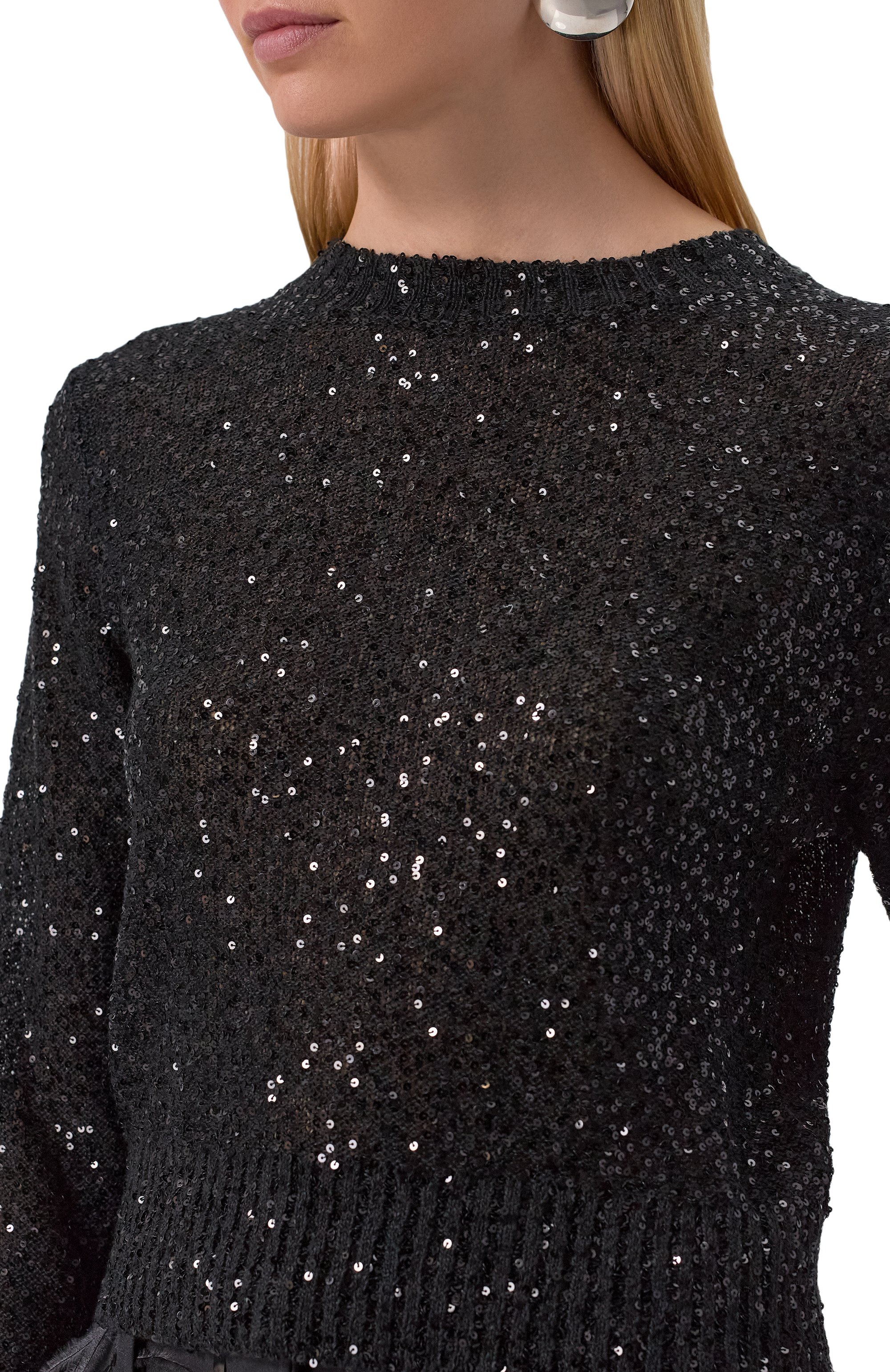 Пуловер изо льна и кашемира BRUNELLO CUCINELLI, арт. MDJ547000, фото 5