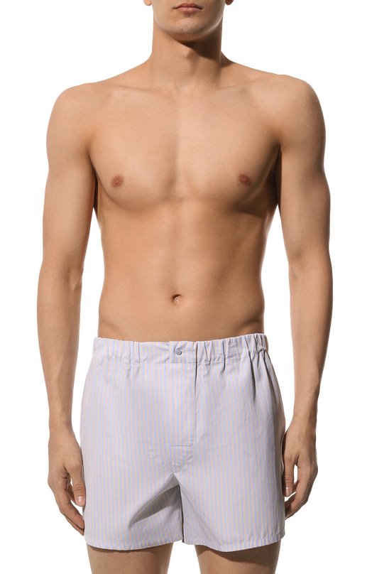 Хлопковые боксеры Stefano Ricci BX005/M917 Голубой  BX005/M917 Фото 2