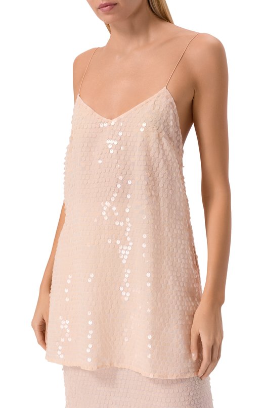 Топ с отделкой пайетками Leffers 11.52.4.15.11 Розовый  11.52.4.15.11 Фото 3