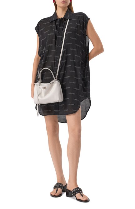 Женское платье из вискозы BALENCIAGA, арт. 831220/TSLA1
