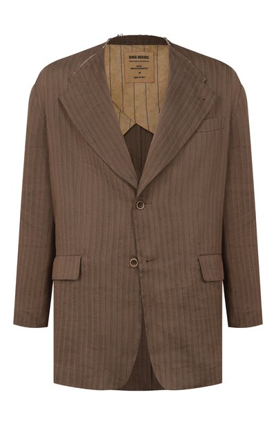 Мужской пиджак изо льна и вискозы UMA WANG, арт. UM6507_1
