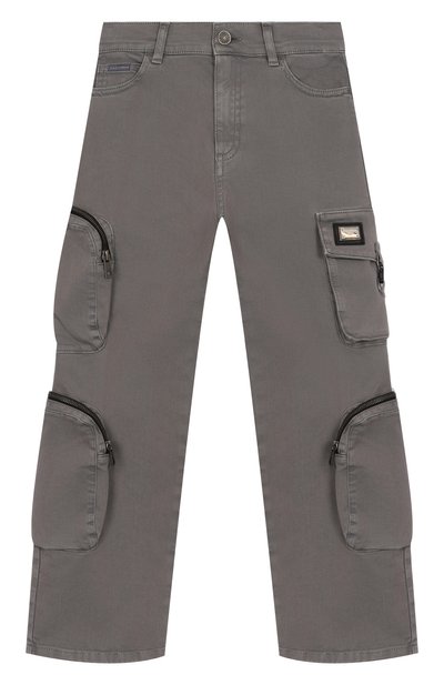 Хлопковые брюки DOLCE & GABBANA, арт. L42F68/LY076/2-6