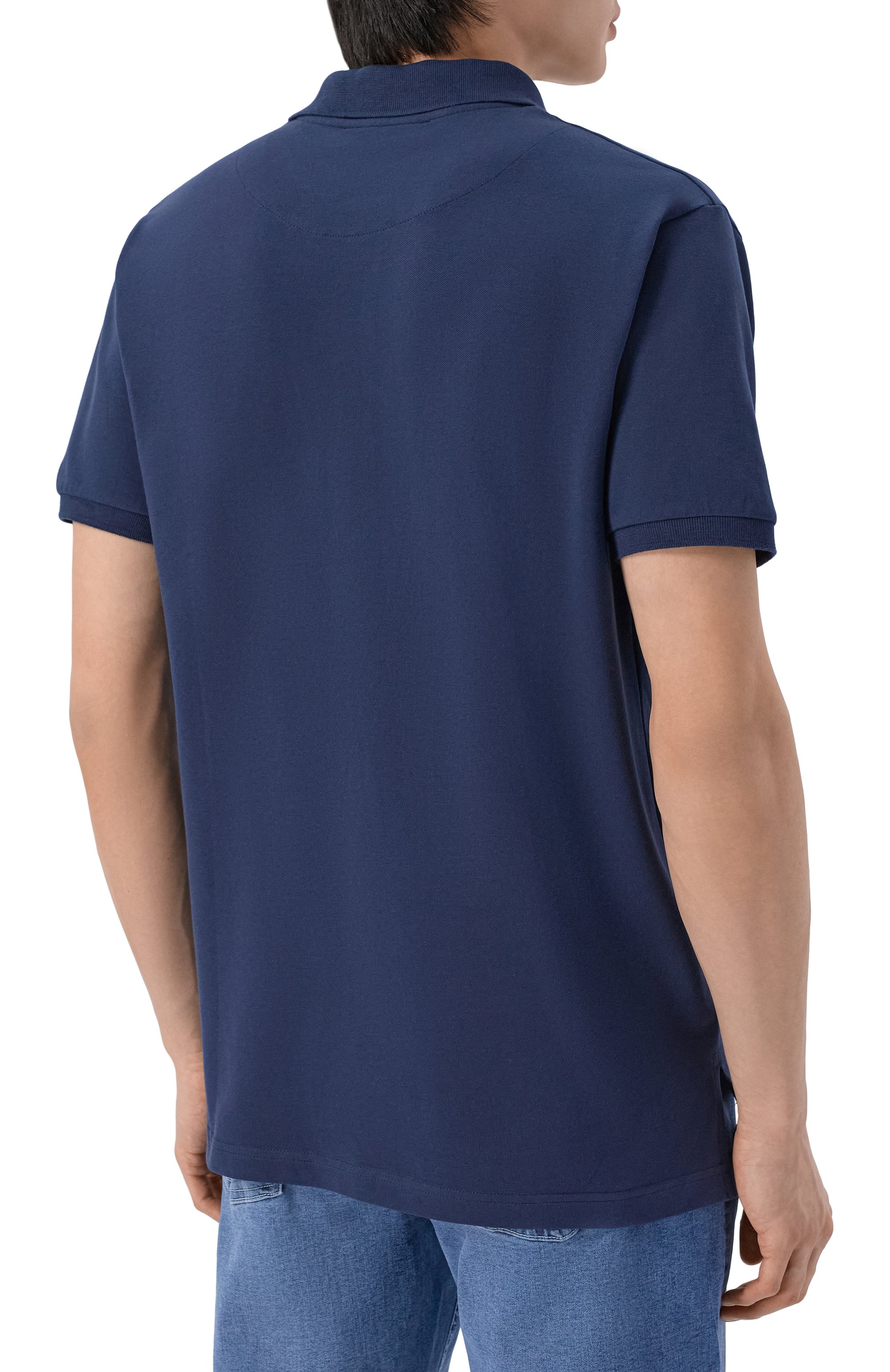 Хлопковое поло DIRK BIKKEMBERGS, арт. BMT1629, фото 4