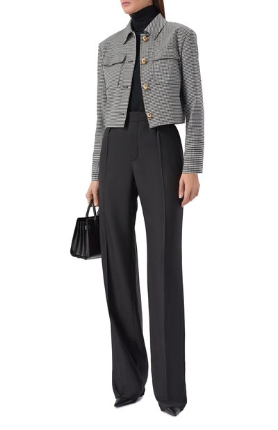 Жакет HUGO черно-белого цвета по цене 43450 руб., арт. 50555746, фото 2 Жакет HUGO, арт. 50555746, фото 2