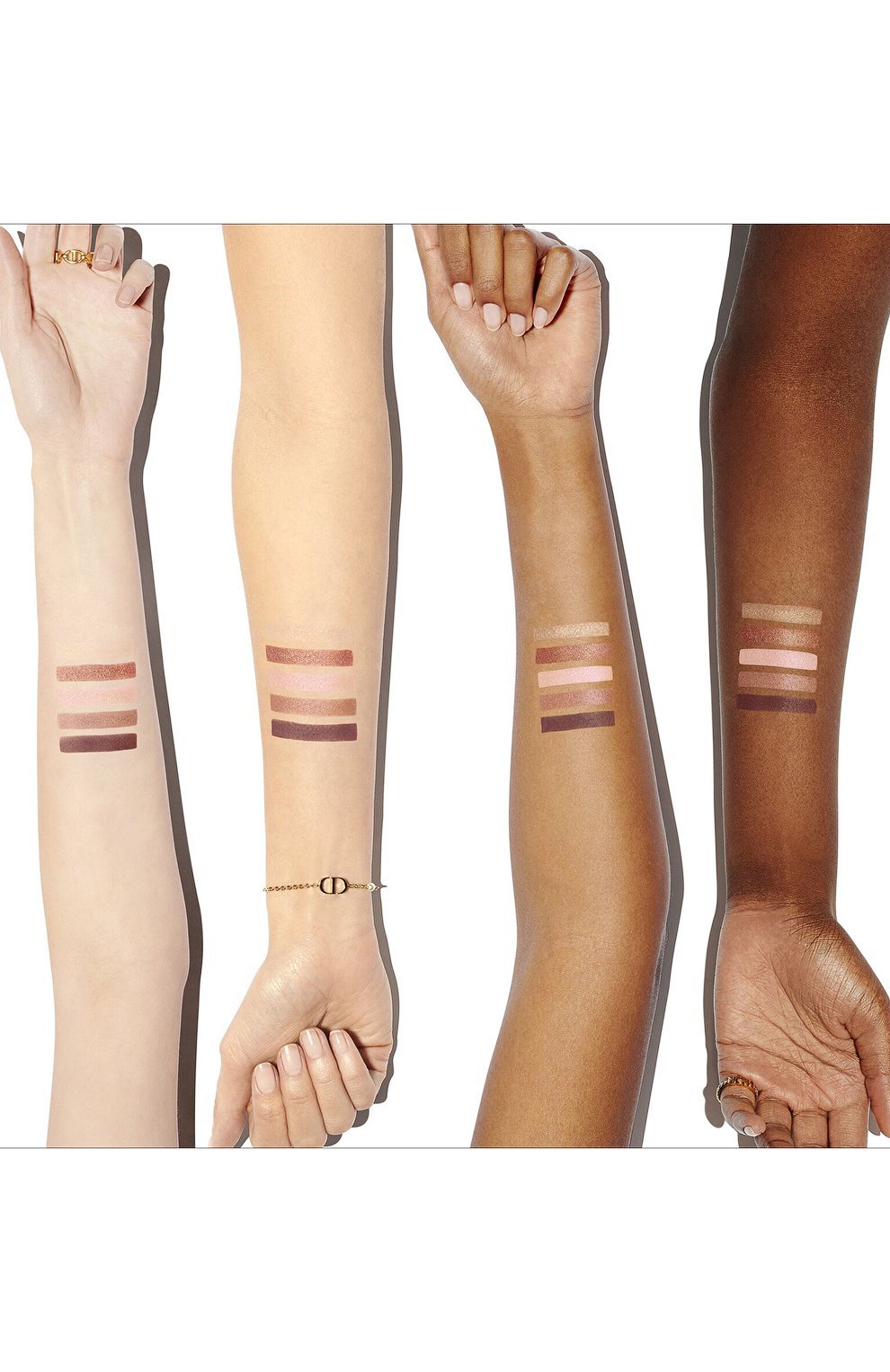 Пятицветные тени для век diorshow 5 couleurs, оттенок 743 розовый тюль (7g) DIOR, арт. C036400743, фото 5