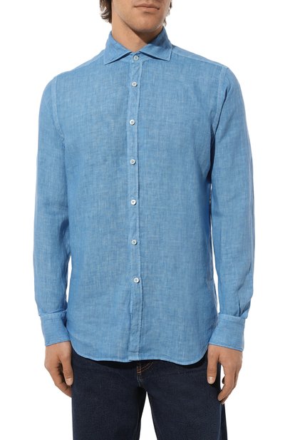 Льняная рубашка CANALI, арт. L7B1/GM02128, фото 3