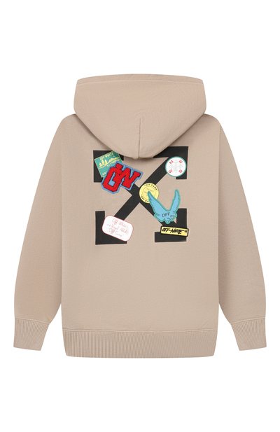 Хлопковая толстовка OFF-WHITE, арт. 0BBE001S26FLE003, фото 2