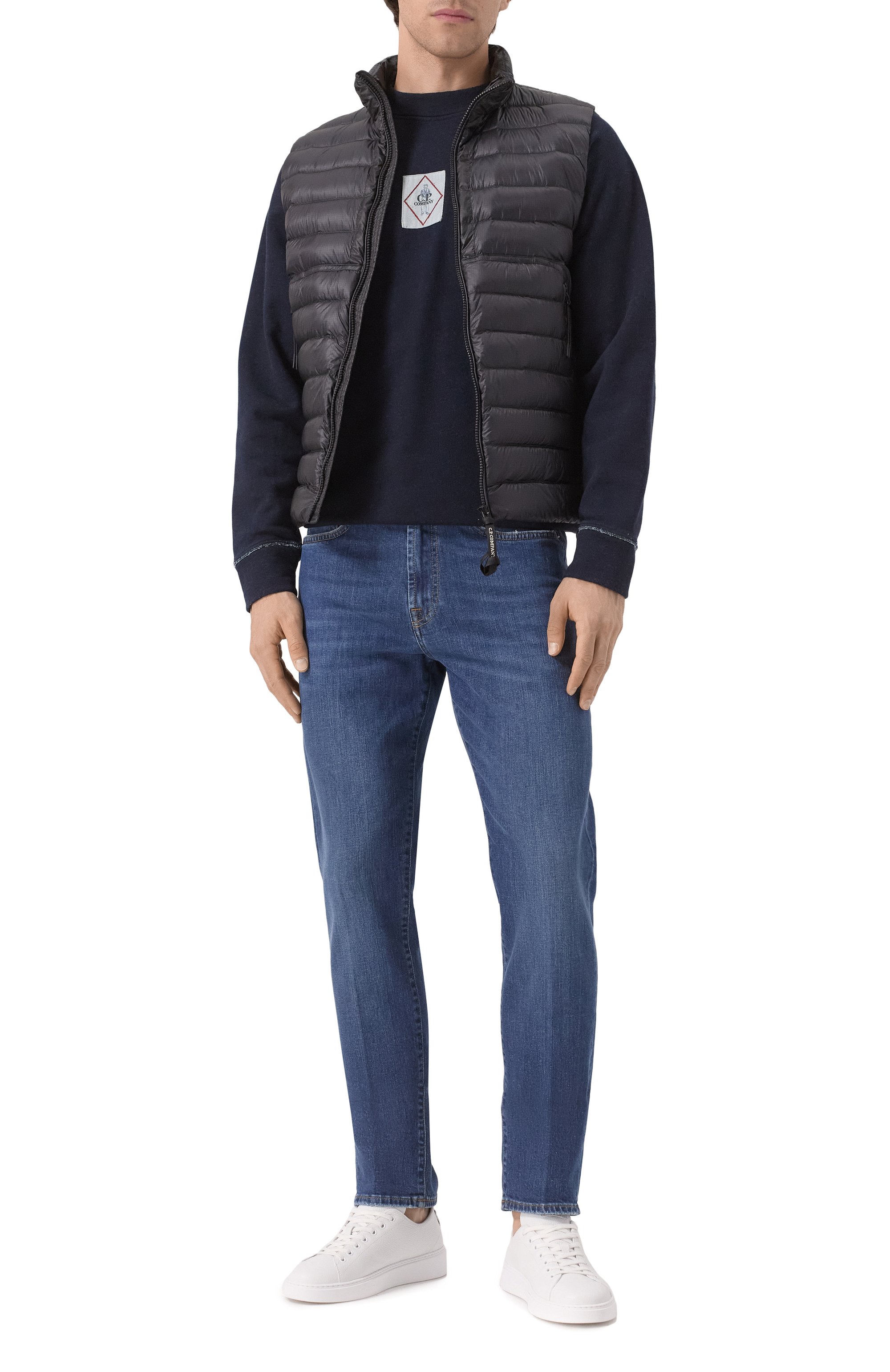 Пуховый жилет C.P. COMPANY, арт. 18CMVE201A006099A, фото 2