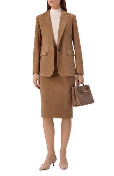 Замшевая юбка MVST, арт. M25.2PW.L912/L010 SUEDE, фото 2