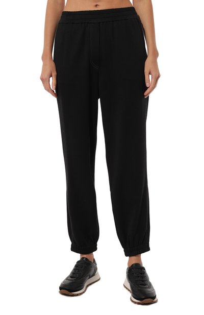 Джоггеры из хлопка и шелка BRUNELLO CUCINELLI, арт. MP828FH699, фото 3