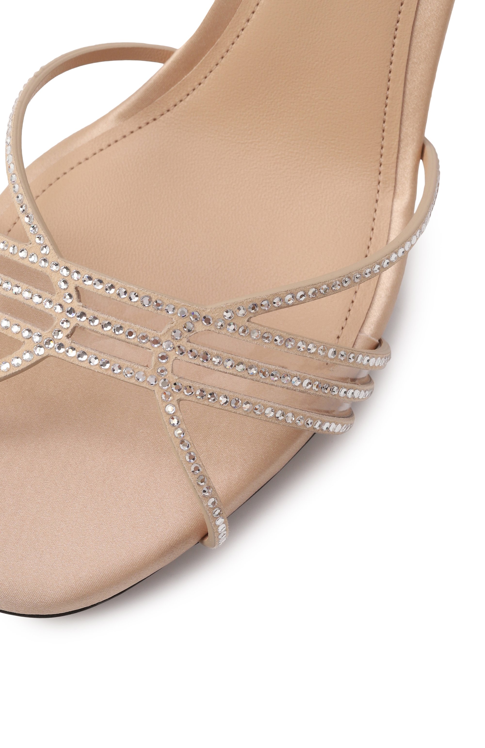 Комбинированные босоножки giusy 80 ALEVI MILANO бежевого цвета по цене 95900 руб., арт. L25SC006.0.0222X01, фото 7 Комбинированные босоножки giusy 80 ALEVI MILANO, арт. L25SC006.0.0222X01, фото 7