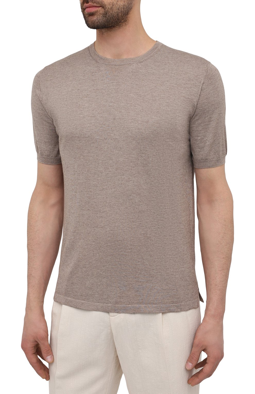 Джемпер из хлопка и кашемира FIORONI, арт. MK22621A2, фото 3