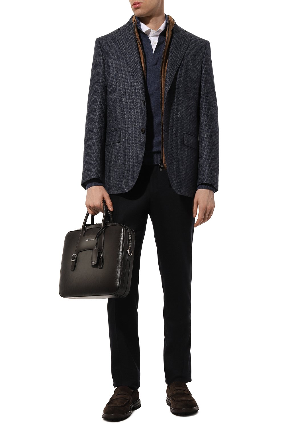 Кашемировый джемпер CORNELIANI, арт. 94M533-9425185, фото 2