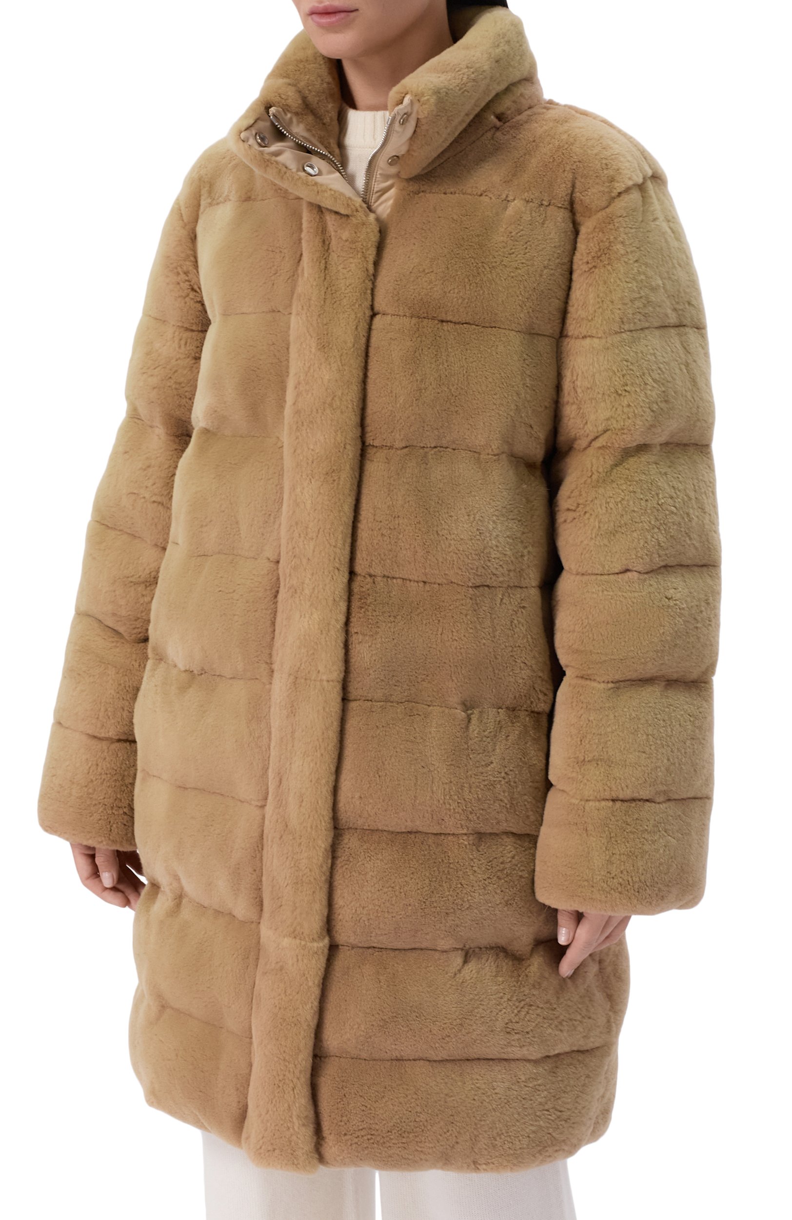 Пуховик из норки KITON, арт. D52685MX05S08, фото 3