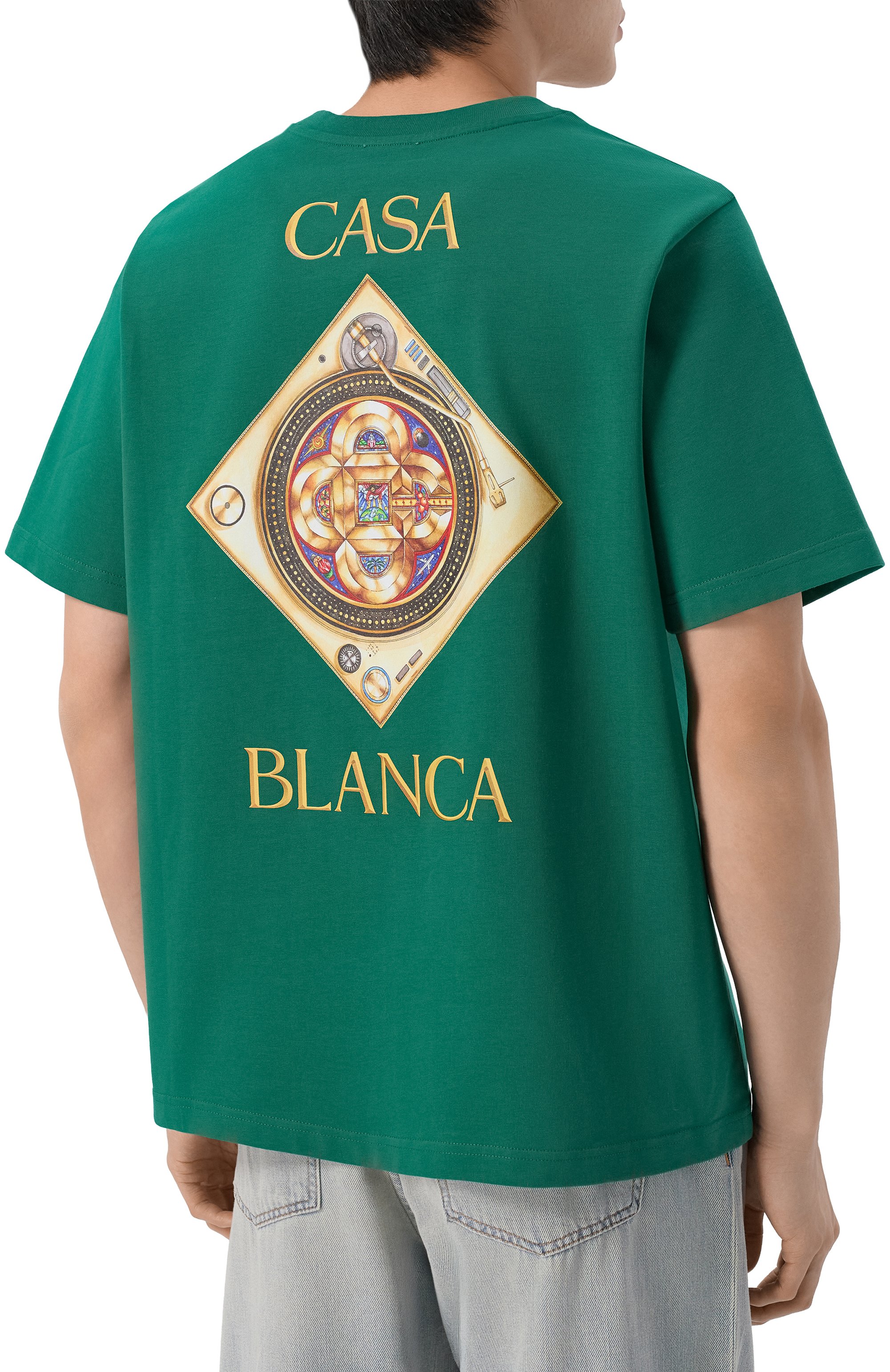 Хлопковая футболка CASABLANCA, арт. M-SS26-JTS-001-03, фото 4