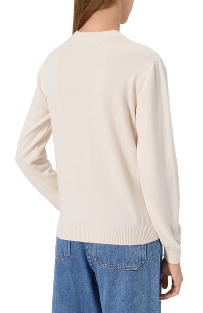 Хлопковый пуловер MSGM, арт. 3841MDM213/257282, фото 4