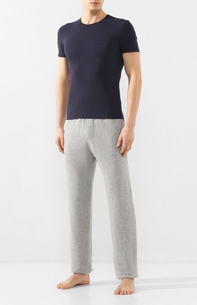 Мужская хлопковая футболка ZEGNA, арт. N2M200010