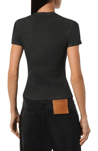 Хлопковая футболка OFF-WHITE, арт. 0WAA065F24JER001, фото 4