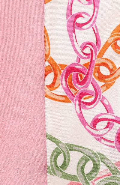 Шелковый шарф-бандо FURLA розового цвета по цене 6500 руб., арт. WT00022/U74000, фото 3 Шелковый шарф-бандо FURLA, арт. WT00022/U74000, фото 3