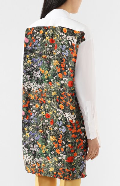 Хлопковая рубашка STELLA MCCARTNEY белого цвета по цене 79950 руб., арт. 601191/SMA90, фото 4 Хлопковая рубашка STELLA MCCARTNEY, арт. 601191/SMA90, фото 4