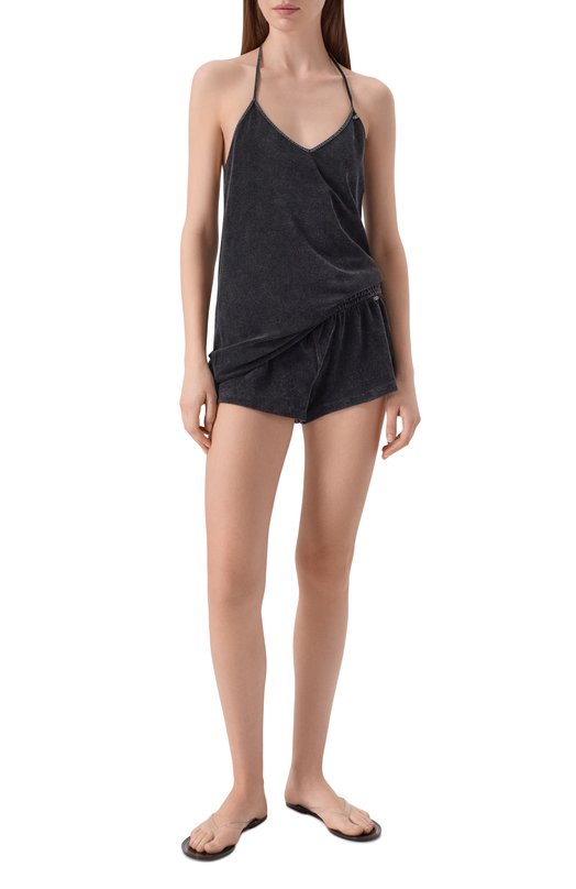 Хлопковые шорты Diesel A21898/0PLCZ Чёрный  A21898/0PLCZ Фото 2