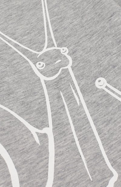 Хлопковый лонгслив с принтом GUCCI, арт. 478350/X3G75, фото 3