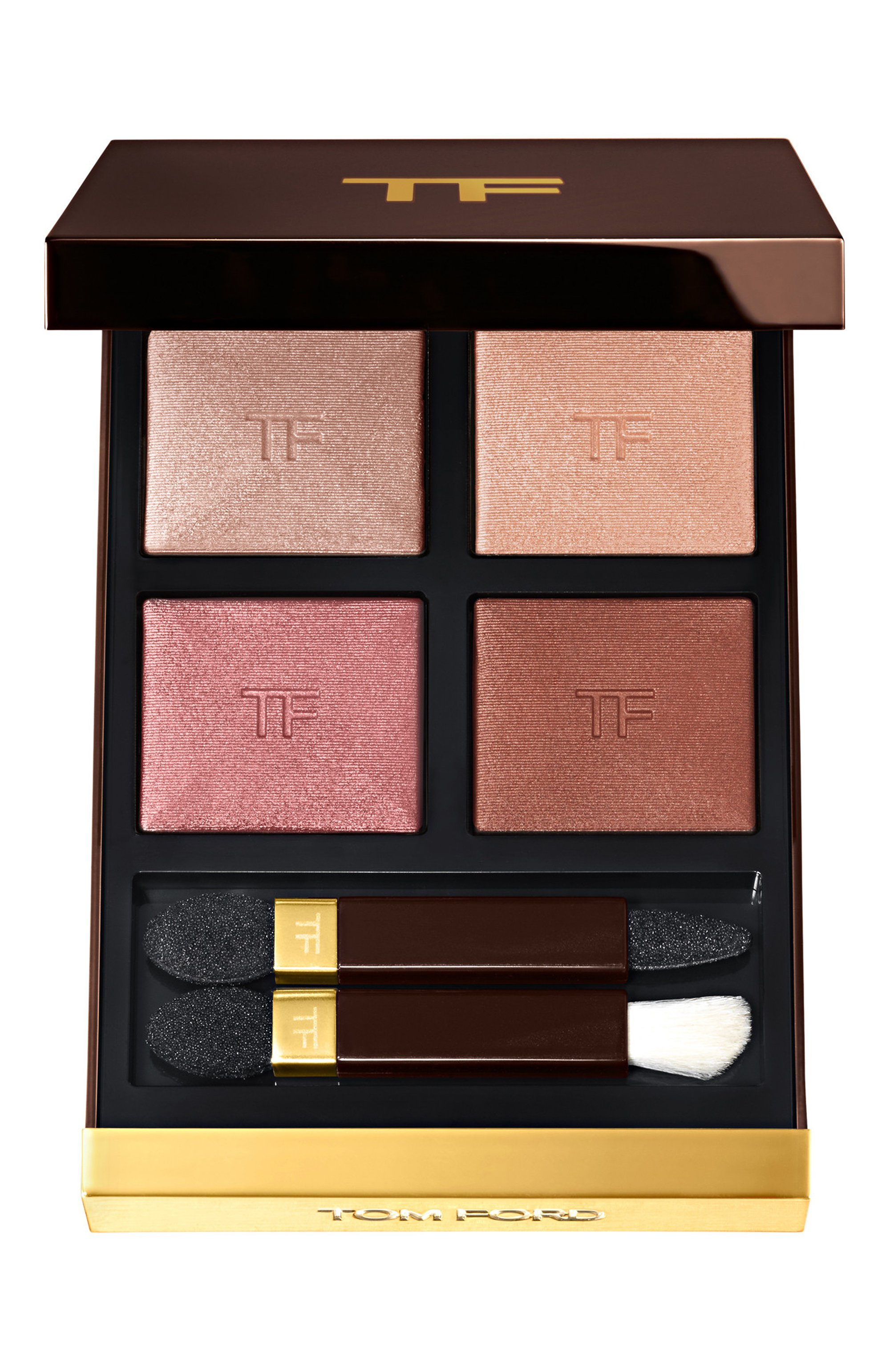 Палетка теней eye color quad, оттенок hazy sensuality (6g) TOM FORD цвета по цене 9400 руб., арт. TCJF-01, фото 1 Палетка теней eye color quad, оттенок hazy sensuality (6g) TOM FORD, арт. TCJF-01, фото 1