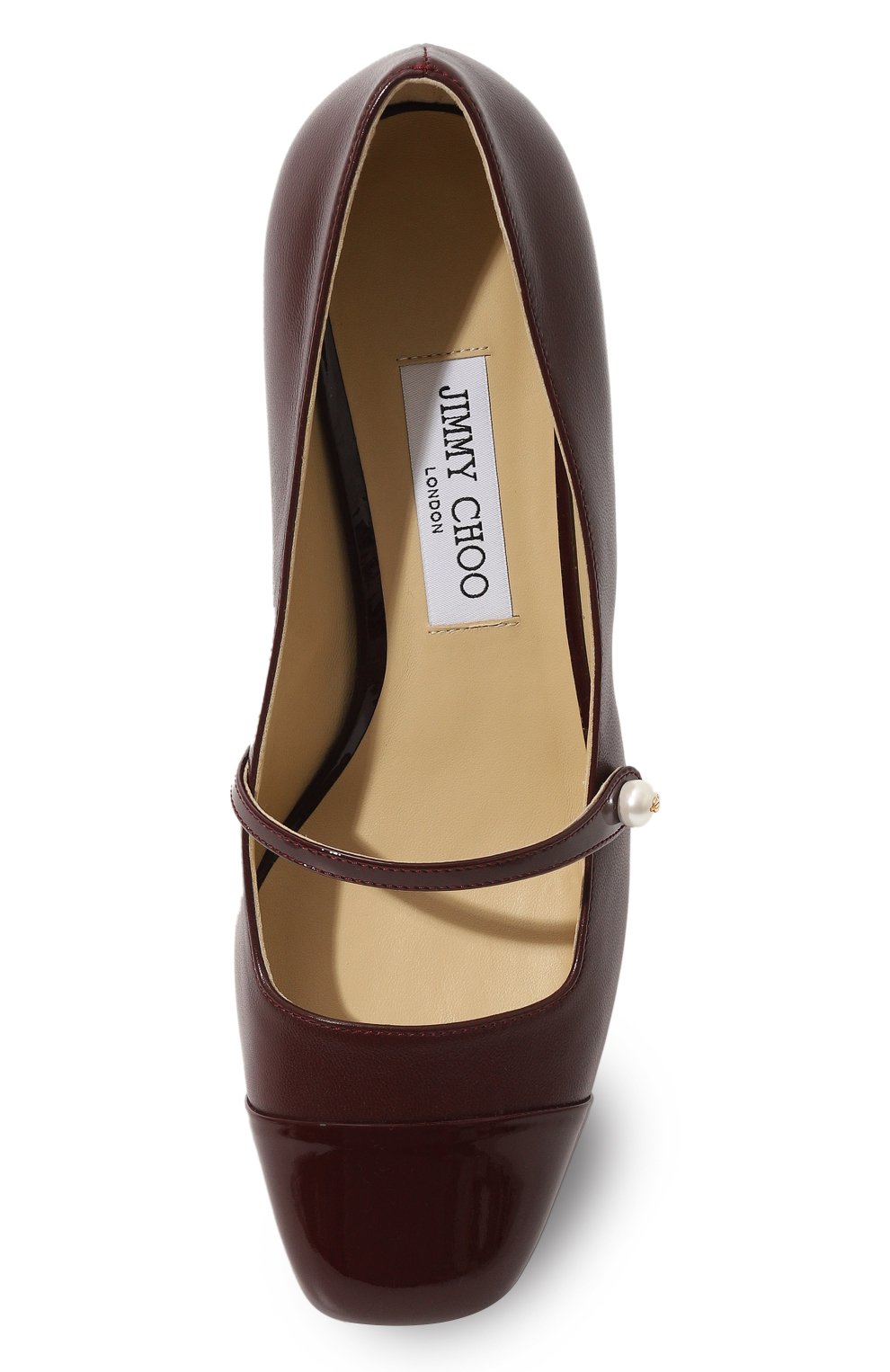 Кожаные туфли elisa 45 JIMMY CHOO, арт. ELISA 45/PTZ, фото 6