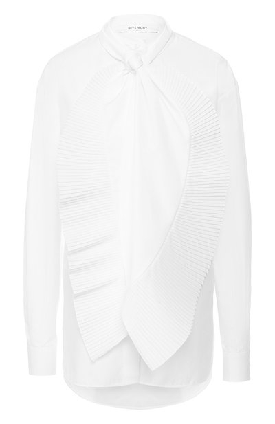 Женская хлопковая блузка GIVENCHY, арт. BW60EK111N