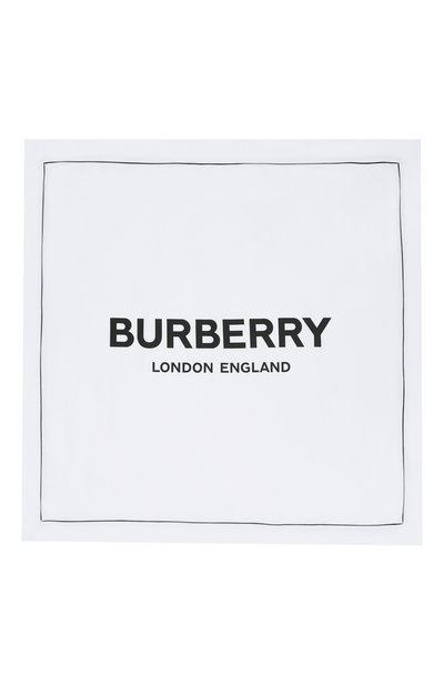 Хлопковое одеяло BURBERRY белого цвета по цене 17650 руб., арт. 8025375, фото 3 Хлопковое одеяло BURBERRY, арт. 8025375, фото 3