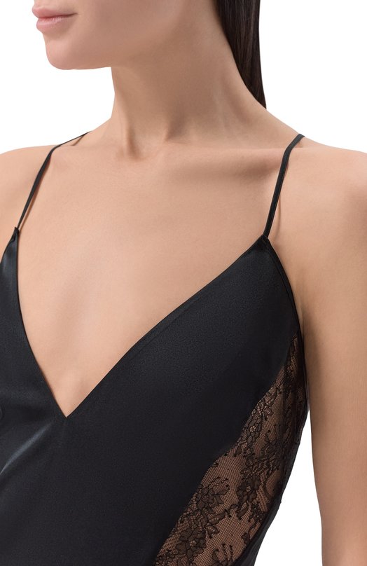 Шелковое платье LIVY 655339905 Чёрный  655339905 Фото 4